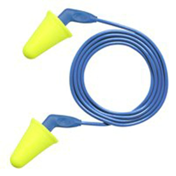 EARPLUGS, PUSH INS,CORDED,REUSABLE,200/BX,NRR31 - Corded Earplugs